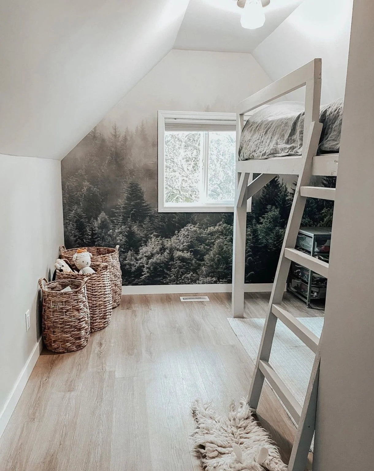 The Mountains Are Calling Wall Mural (Peel & Stick)