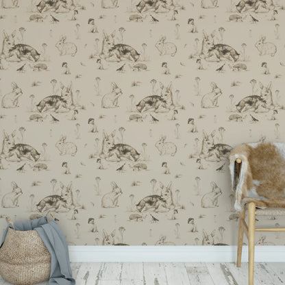 Tiptoe Meadow Peel and Stick Wallpaper