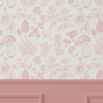 Toadstool Peel and Stick Wallpaper - Self Adhesive, Temporary and Removable