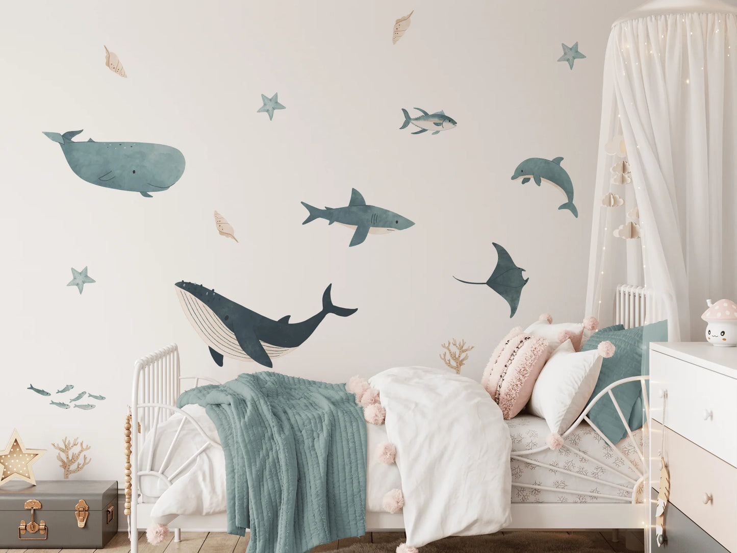 Under the Sea Wall Stickers (Peel and Stick Decals)