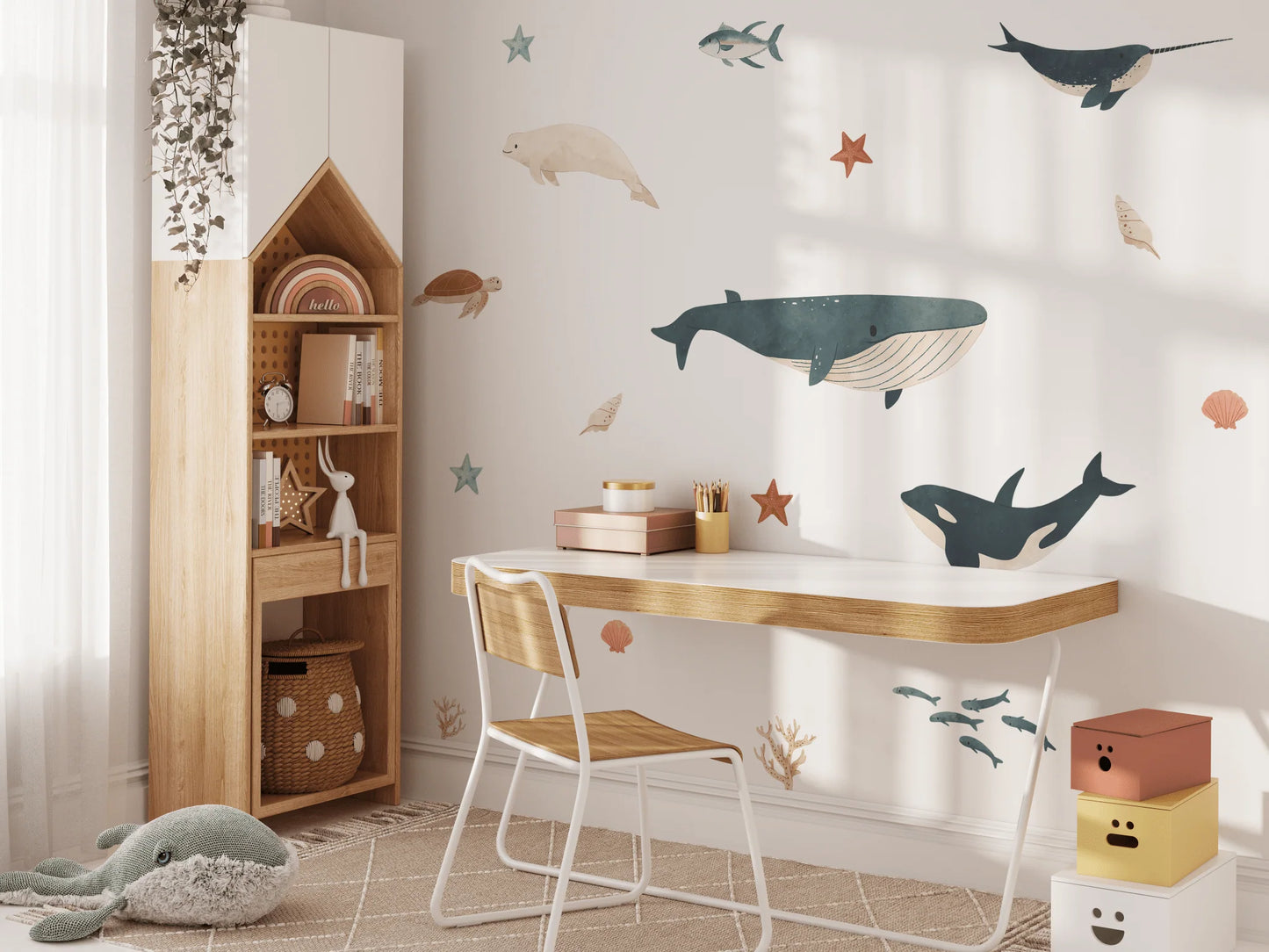 Under the Sea Wall Stickers (Peel and Stick Decals)