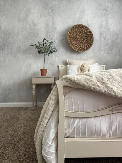 Venetian Plaster Peel and Stick Wallpaper (Cement/Concrete Style)
