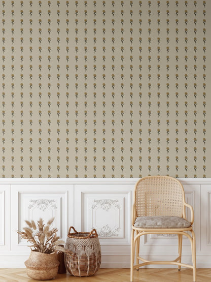 Vintage Aster Wallpaper