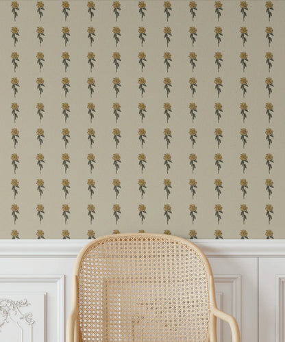 Vintage Aster Wallpaper