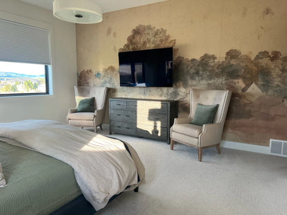 Vintage Landscape Wall Mural (Peel & Stick)