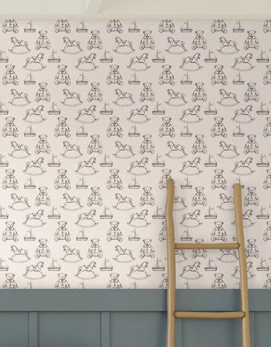 Vintage Nursery Wallpaper
