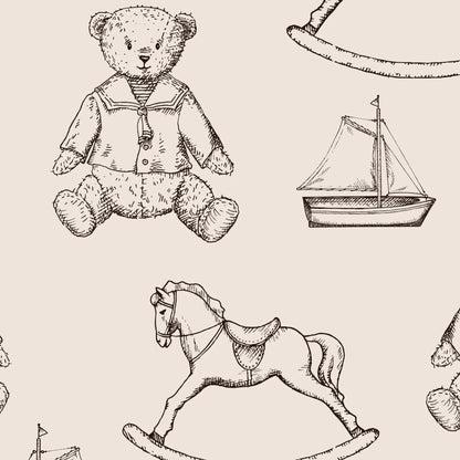 Vintage Nursery Wallpaper
