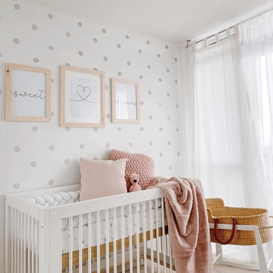 Watercolor Wall Dots