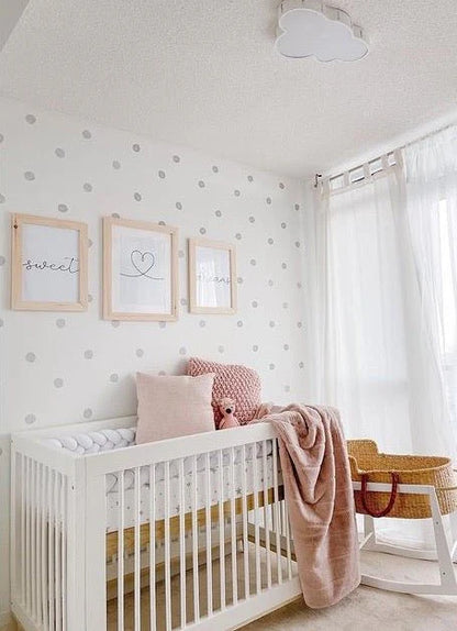 Watercolor Wall Dots