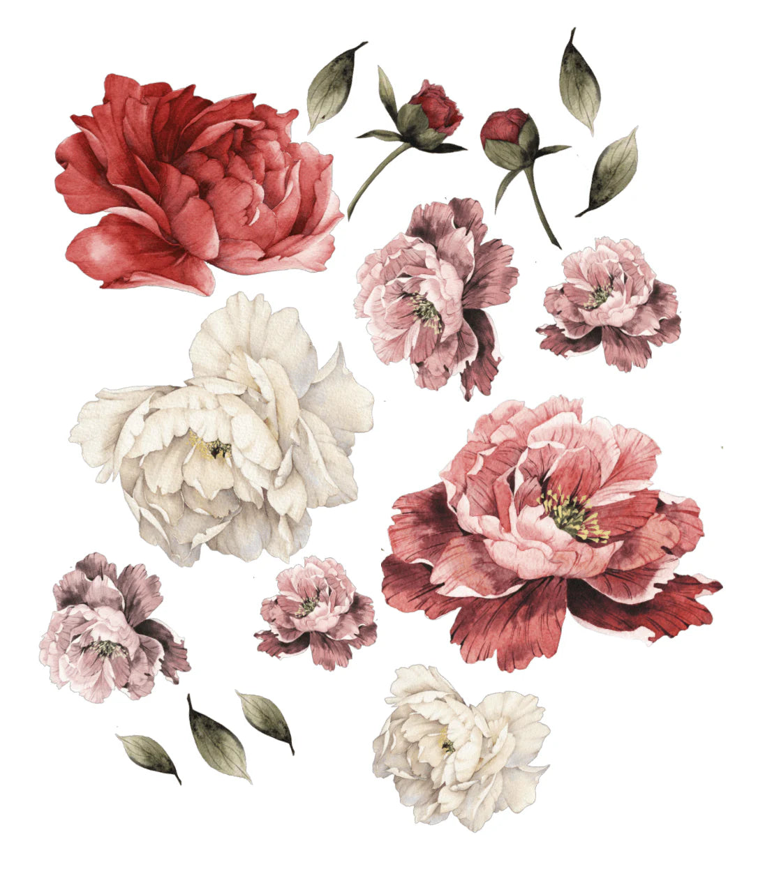Wild Flower Floral Wall Decals