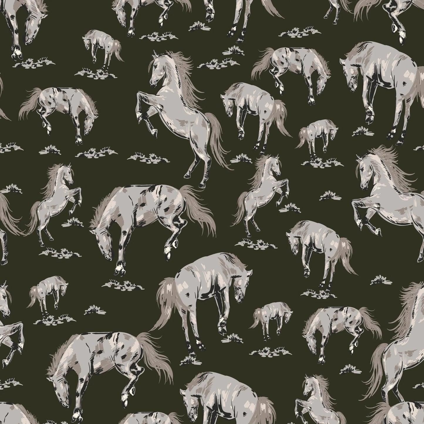 Wild Stallion Wallpaper, Peel and Stick and Removable