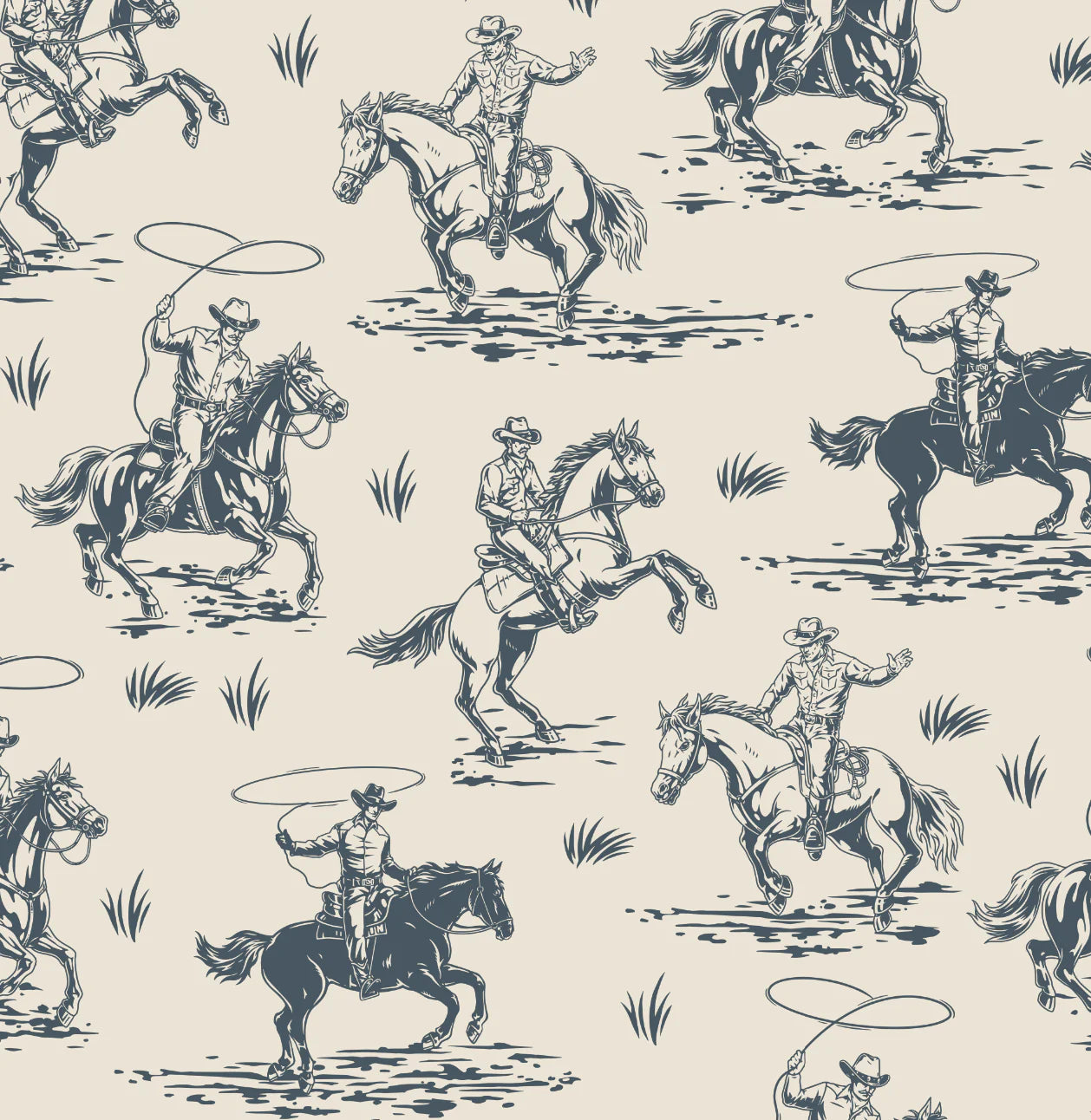 Wild West Wallpaper, Peel and Stick and Removable