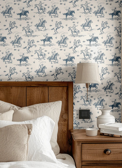 Wild West Wallpaper, Peel and Stick and Removable