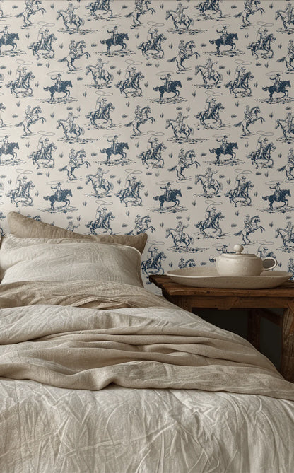 Wild West Wallpaper, Peel and Stick and Removable