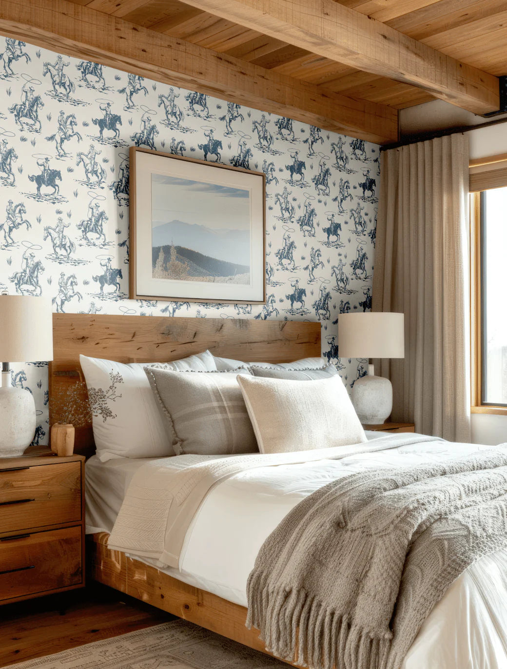 Wild West Wallpaper, Peel and Stick and Removable