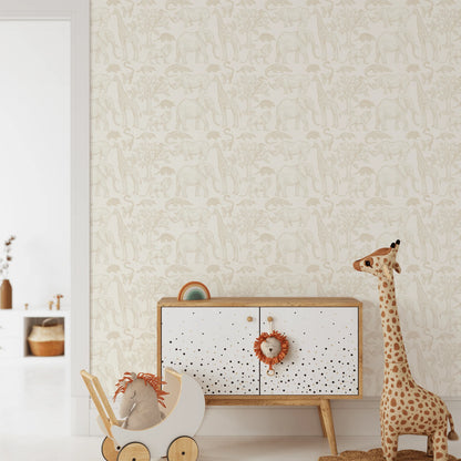 Wildlife Animals Peel and Stick Wallpaper