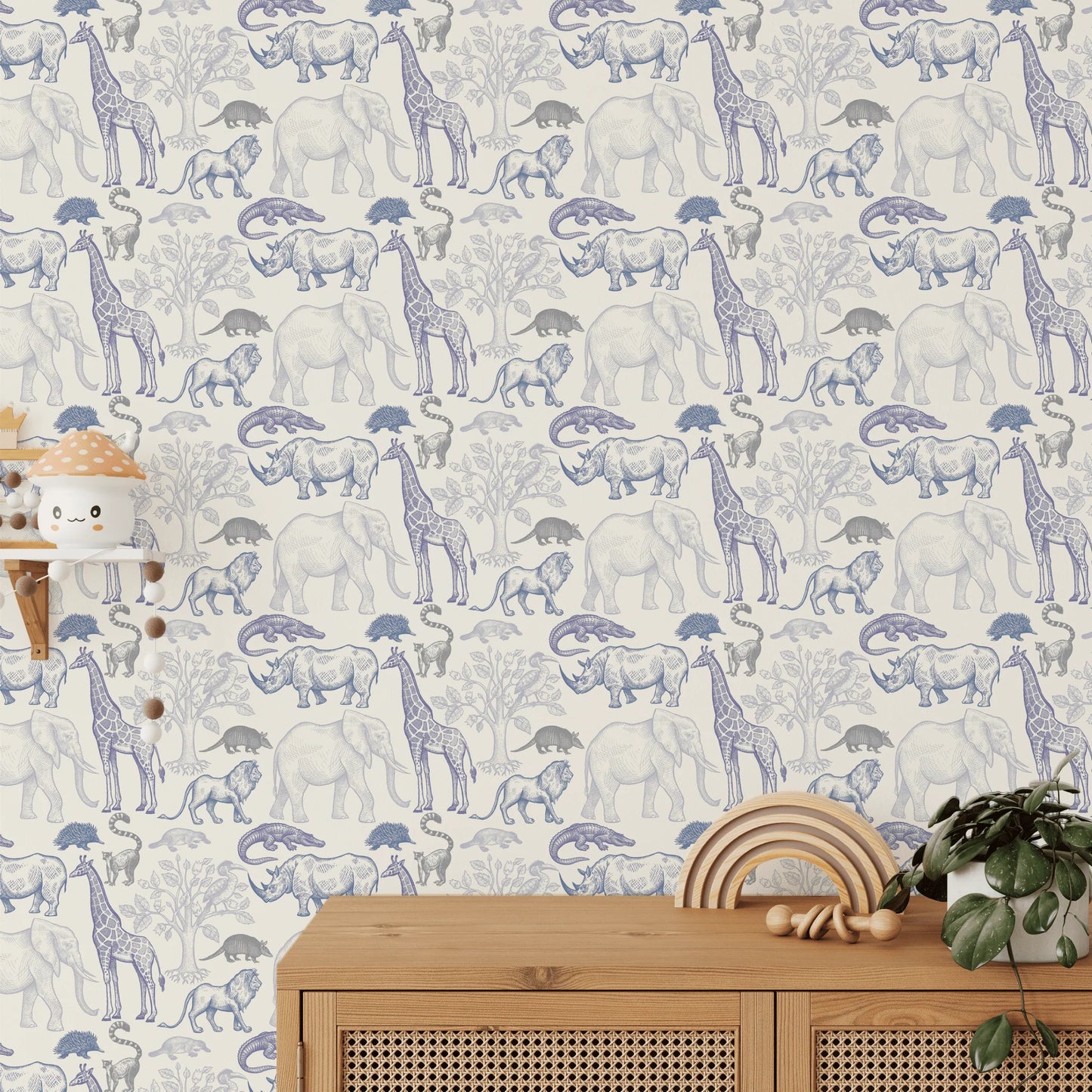 Wildlife Animals Peel and Stick Wallpaper