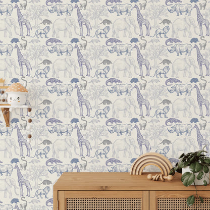 Wildlife Animals Peel and Stick Wallpaper