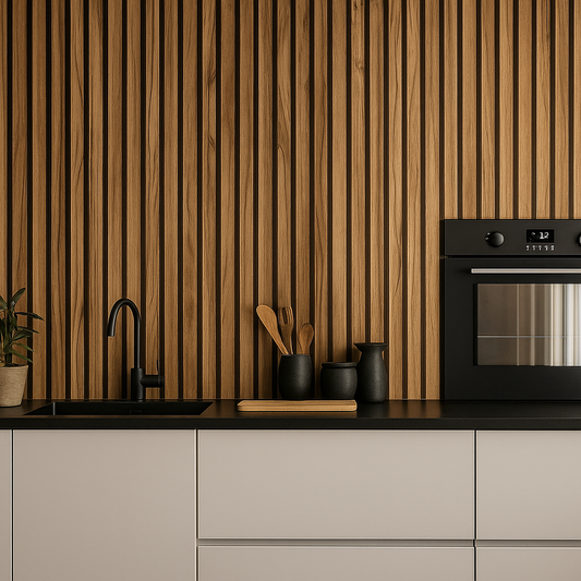 Modern Slatwood Warmth