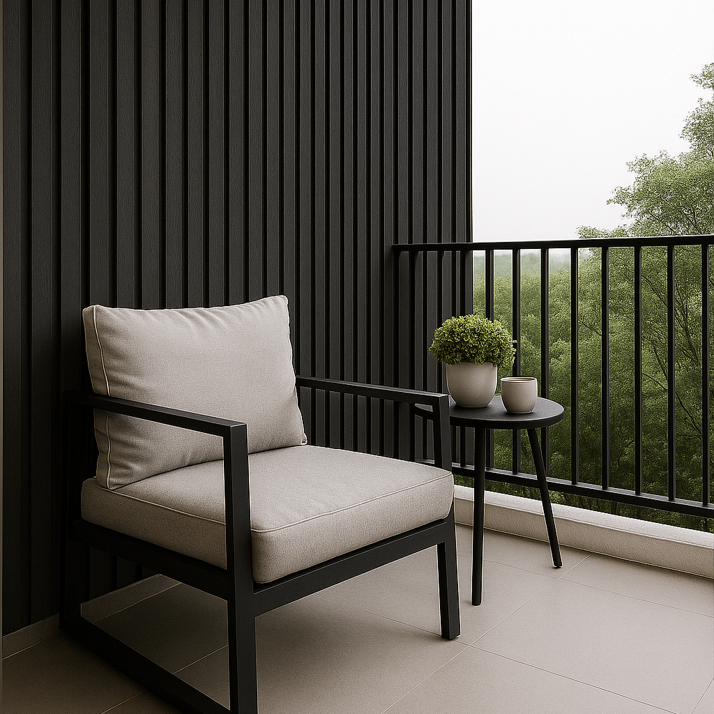 Tranquil Elegance on the Balcony