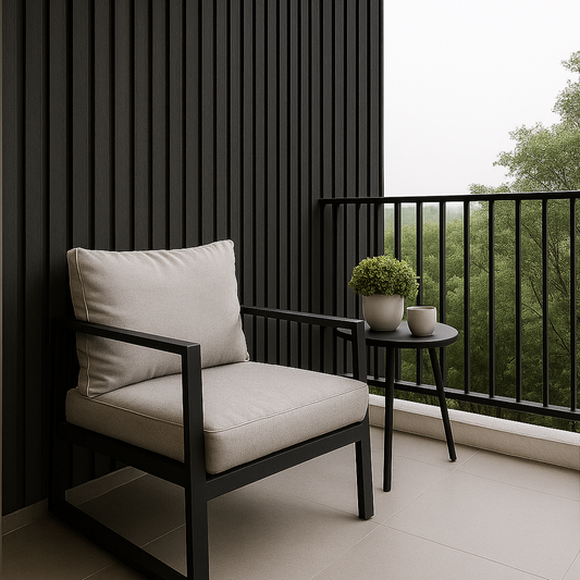 Tranquil Elegance on the Balcony