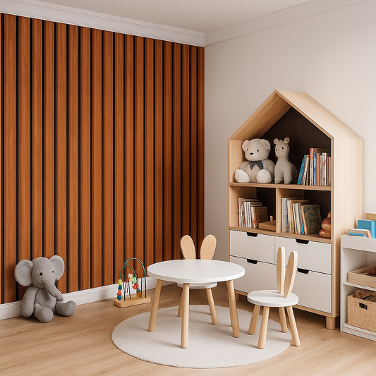 Cozy and Playful Kids’ Reading Corner