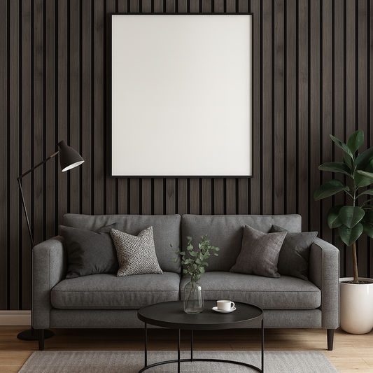 Dark Vertical Woodgrain for Sophisticated Interiors