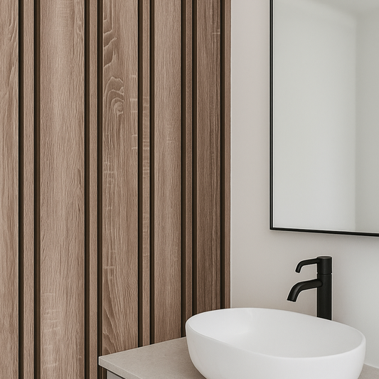 Textured Simplicity for Contemporary Bathrooms
